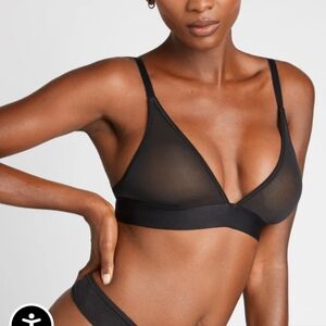 Negative Underwear sieve mesh triangle bra size 2